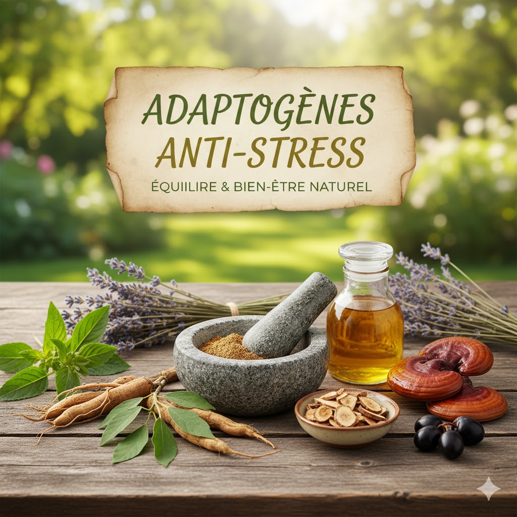 Adaptogenes anti stress